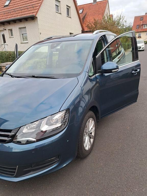 Gebraucht VW Sharan Ocean 150 PS (110 kW) 2015 Blau Van / Kleinbus