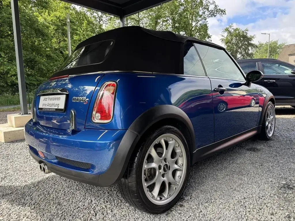 Gebraucht Mini Cooper S Cabriolet 170 PS (125 kW) 2005 Blau Cabrio