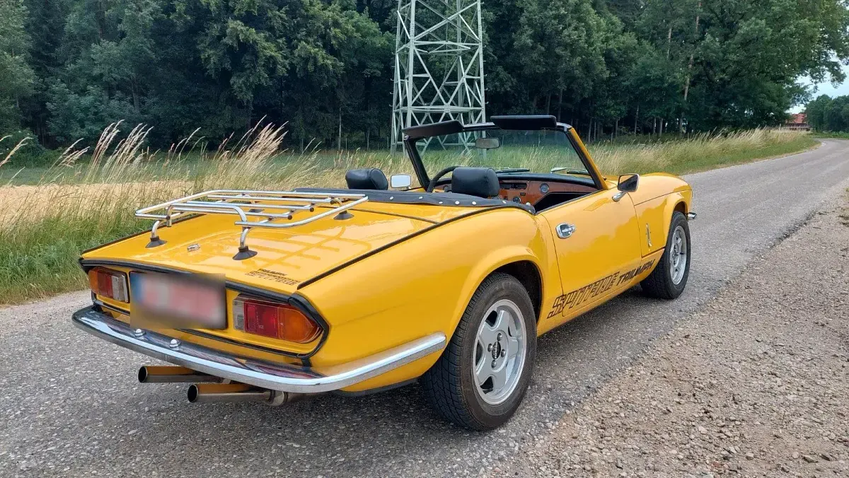 Gebraucht Triumph Spitfire 64 PS (47 kW) 1971 Gelb Cabrio