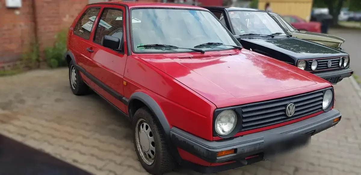Gebraucht VW Golf III 69 PS (50 kW) 1992 Rot Kleinwagen