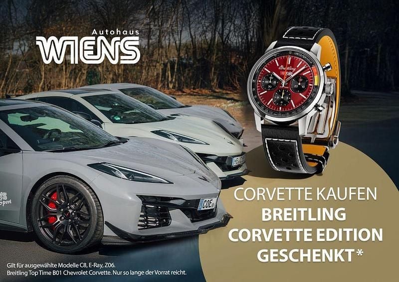 Neu Corvette C8 481 PS (353 kW) 2025 Schwarz Coupé