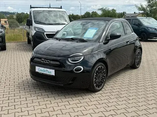 Gebraucht Fiat 500e La Prima 86 kW (118 PS) 2022 Schwarz Cabrio