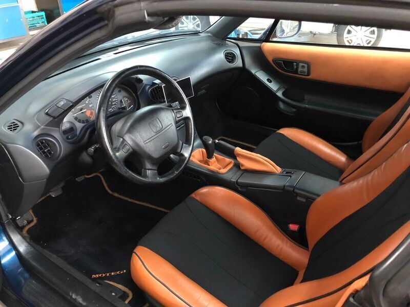 Gebraucht Honda CR-X 135 PS (99 kW) 1998 Blau Coupé