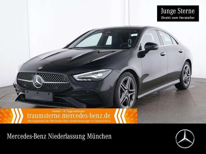 Kosmosschwarz Gebraucht 2024 Mercedes CLA180 AMG Limousine | 31.490 € (Fairer Preis) - Bild 1/3