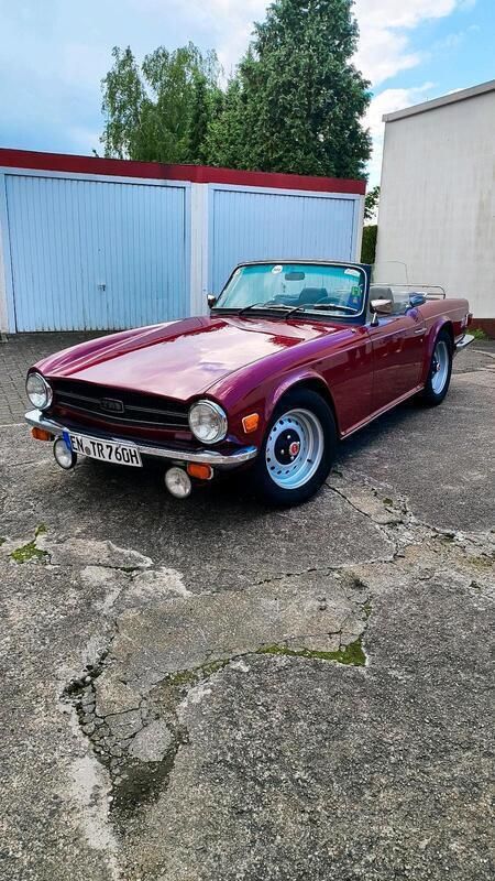 Rot Gebraucht 1976 Triumph 2500 Cabrio | 14.999 € - Bild 1/4