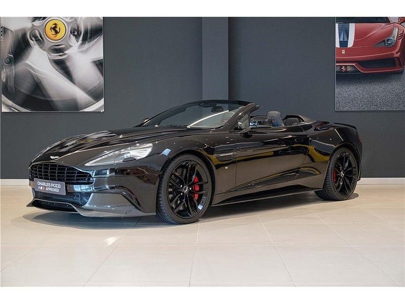 Schwarz Gebraucht 2018 Aston Martin Vanquish Cabrio | 189.900 € - Bild 1/4