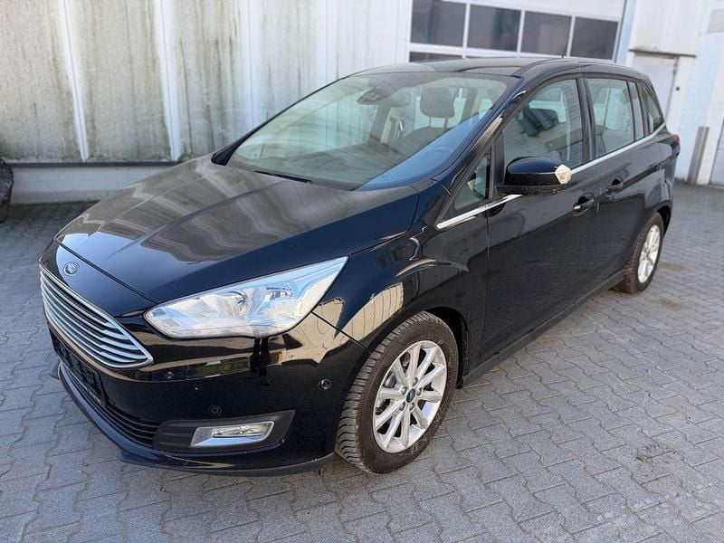 Gebraucht Ford Grand C-Max Ambiente 101 PS (74 kW) 2018 Schwarz Van / Kleinbus