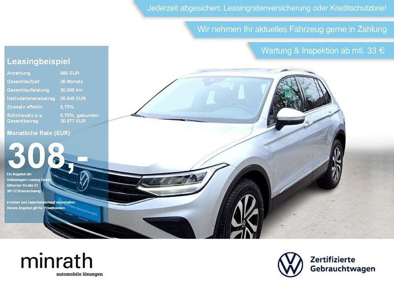 Gebraucht VW Tiguan Active 150 PS (110 kW) 2021 Silber SUV