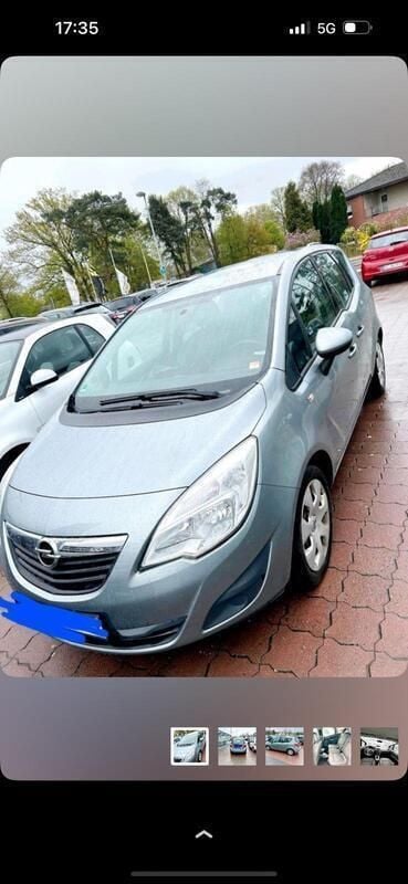 Silber Gebraucht 2010 Opel Meriva Van / Kleinbus | 4.500 € - Bild 1/4