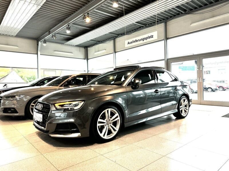 Gebraucht Audi A3 S-Line 184 PS (135 kW) 2017 Grau (daytonagrau perleffekt) Limousine