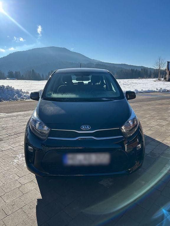 Gebraucht Kia Picanto Edition 7 67 PS (49 kW) 2018 Schwarz Kleinwagen