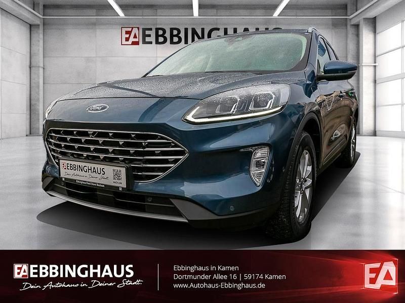 Blau Gebraucht 2021 Ford Kuga Titanium X SUV | 23.999 € (Guter Preis) - Bild 1/4