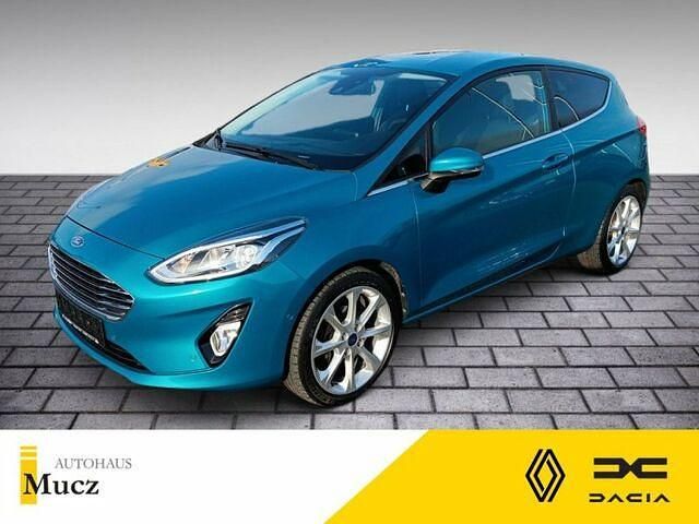 Gebraucht Ford Fiesta Titanium 101 PS (74 kW) 2018 Blau Kleinwagen