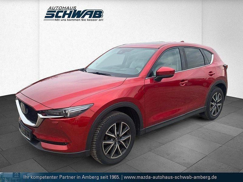Gebraucht Mazda CX-5 175 PS (128 kW) 2017 Rot SUV