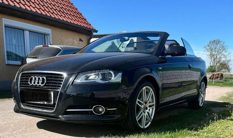 Schwarz Gebraucht 2010 Audi A3 Cabriolet S-Line Cabrio | 6.800 € (Fairer Preis) - Bild 1/4