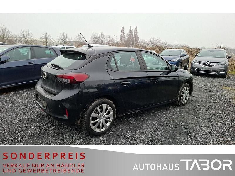 Używany Opel Corsa Edition 101 KM (74 kW) 2020 Czarny Hatchback