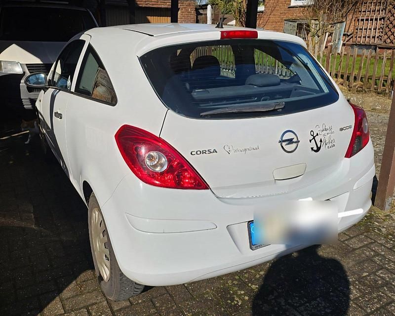 Weiß Gebraucht 2012 Opel Corsa Kleinwagen | 1.600 € (Superpreis) - Bild 1/4
