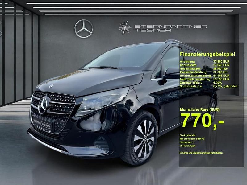 Schwarz Gebraucht 2024 Mercedes V300 Avantgarde Van / Kleinbus | 68.999 € (Superpreis) - Bild 1/3