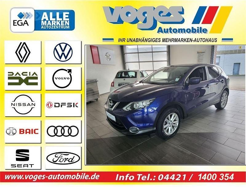 Blau Gebraucht 2014 Nissan Qashqai Acenta SUV | 10.777 € (Fairer Preis) - Bild 1/4