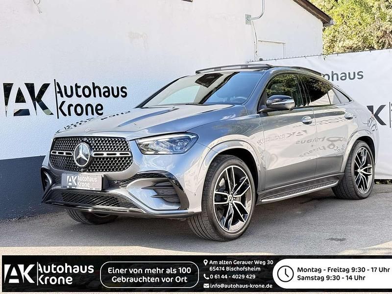Selenitgrau metalliclack Gebraucht 2024 Mercedes GLE350 AMG line Coupé | 83.400 € (Teuer) - Bild 1/4