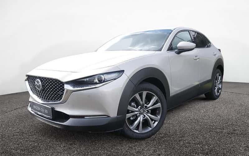 Platinum quartz metallic Gebraucht 2024 Mazda CX-30 Exclusive-Line SUV | 34.790 € (Teuer) - Bild 1/4