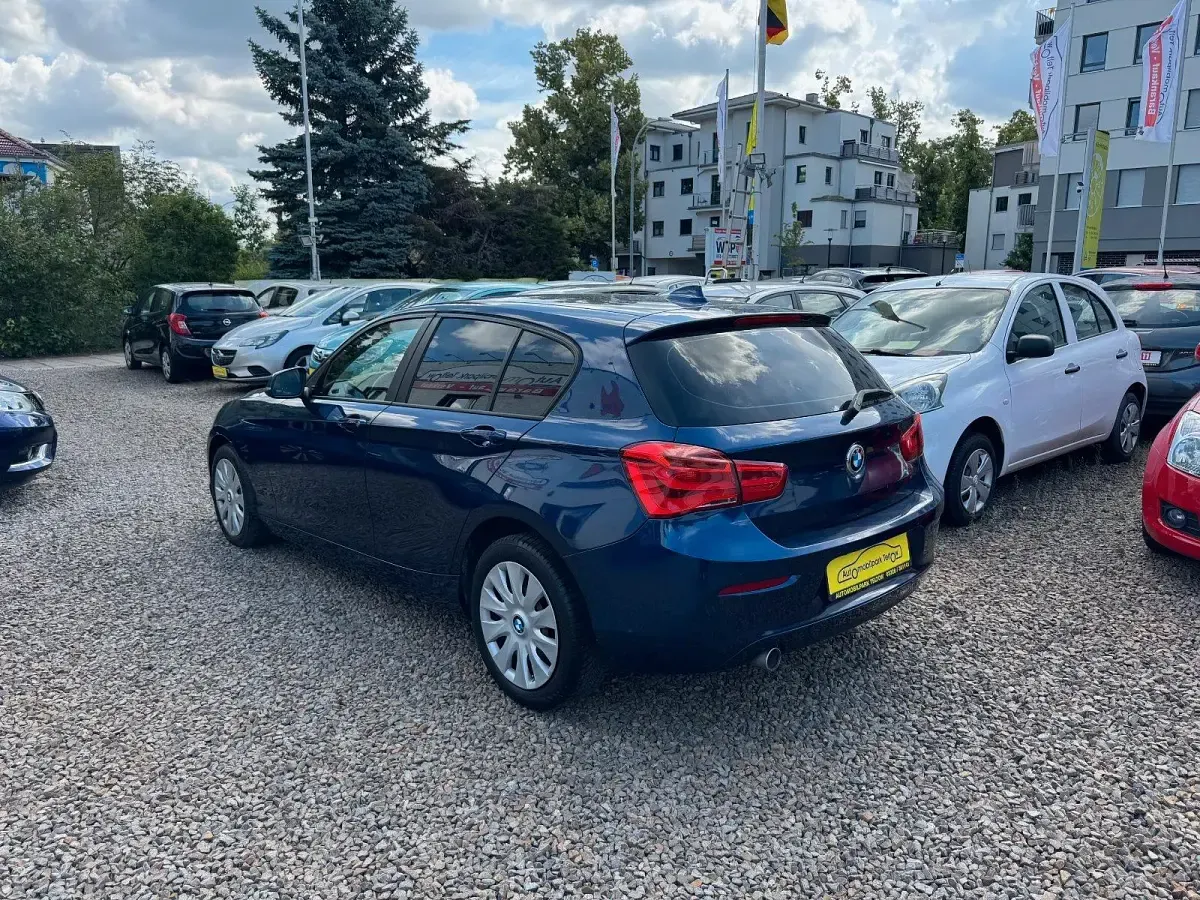 Gebraucht BMW 116 Advantage 116 PS (85 kW) 2016 Mediterranblau metallic Kleinwagen
