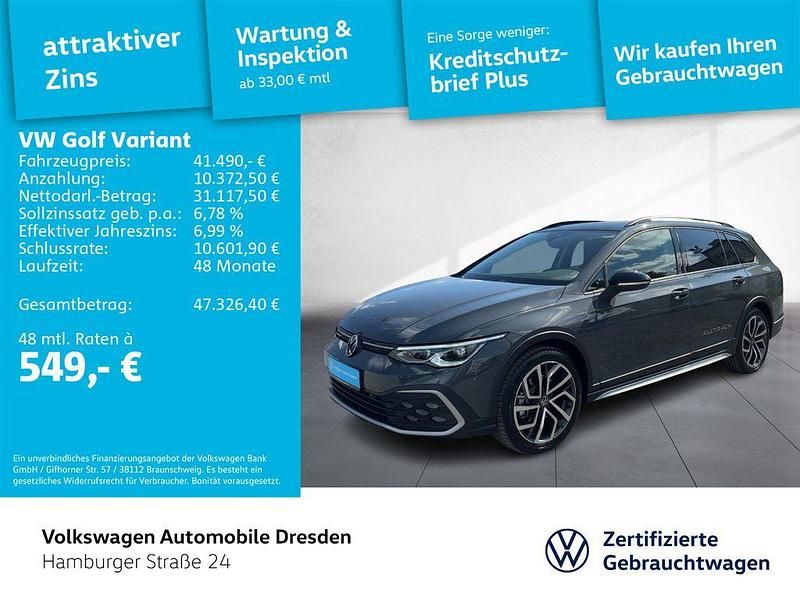 Grau Gebraucht 2024 VW Golf Alltrack Kombi | 40.980 € (Etwas zu teuer) - Bild 1/4