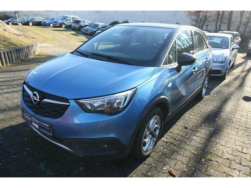 Blau Gebraucht 2018 Opel Crossland X Innovation SUV | 13.850 € (Teuer) - Bild 1/4