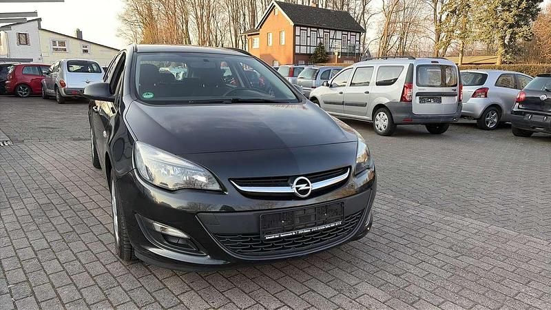 Gebraucht Opel Astra Business 101 PS (74 kW) 2016 Schwarz Kombi