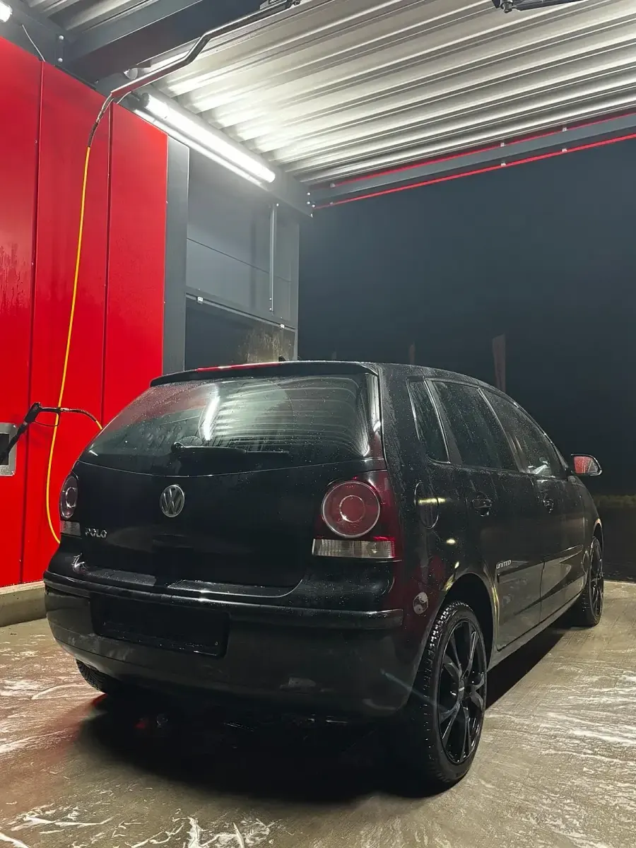 Gebraucht VW Polo United 60 PS (44 kW) 2008 Schwarz Kleinwagen