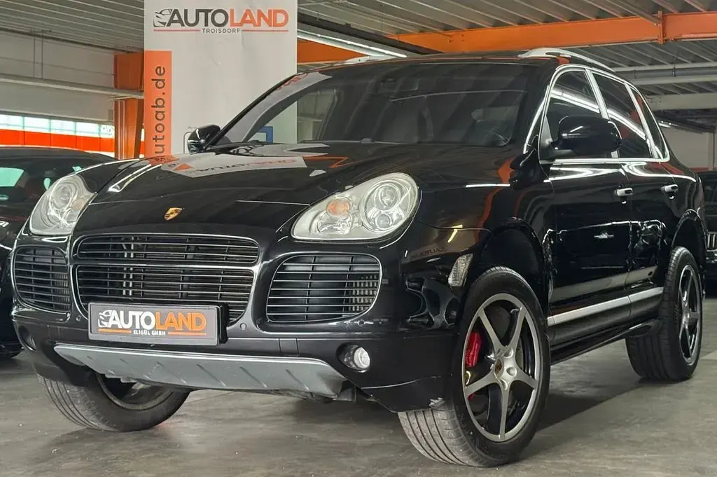 Gebraucht Porsche Cayenne Turbo 450 PS (330 kW) 2006 Basaltschwarz SUV