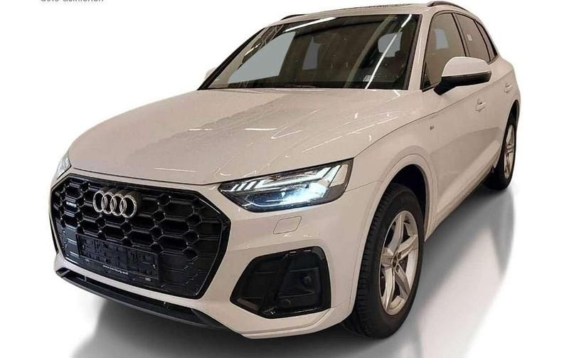 Ibisweiss (metallic) Gebraucht 2023 Audi Q5 S-Line SUV | 38.980 € (Superpreis) - Bild 1/3