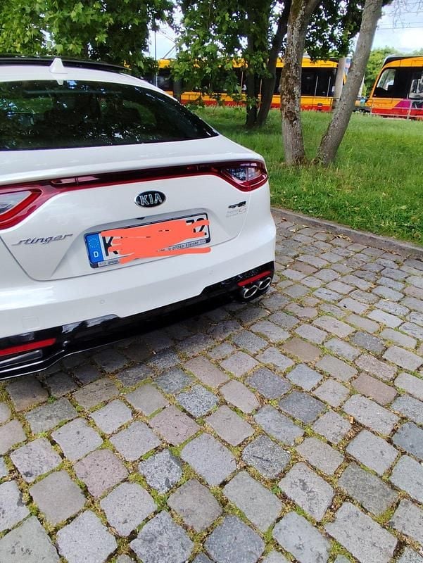 Gebraucht Kia Stinger Exclusive 200 PS (147 kW) 2018 Weiß Kleinwagen