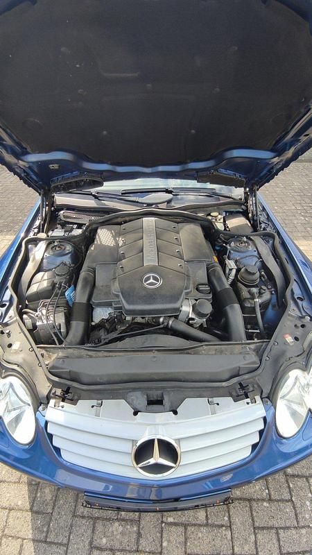 Gebraucht Mercedes SL500 306 PS (225 kW) 2002 Blau Cabrio