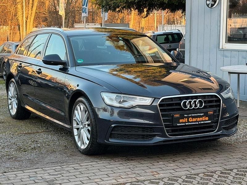 Blau Gebraucht 2014 Audi A6 S-Line Kombi | 14.990 € (Guter Preis) - Bild 1/4