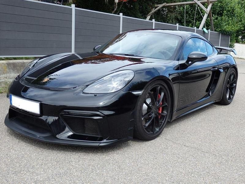 Schwarz Gebraucht 2020 Porsche Cayman GT4 Coupé | 79.900 € - Bild 1/4