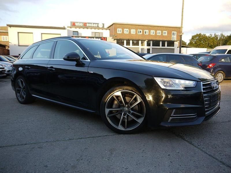 Schwarz Gebraucht 2016 Audi A4 S-Line Kombi | 16.499 € (Guter Preis) - Bild 1/4
