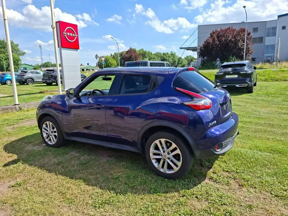 Gebraucht Nissan Juke Acenta 116 PS (85 kW) 2014 Ink blue metallic SUV