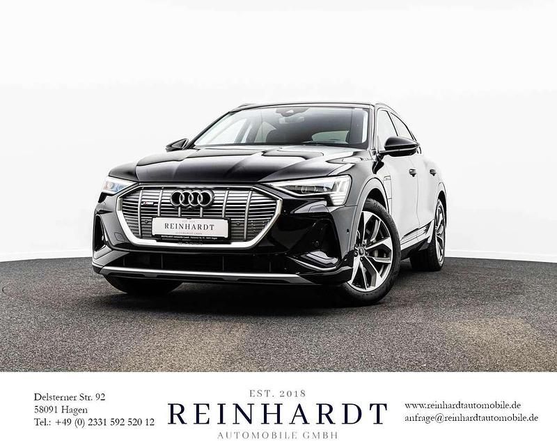 Mythosschwarz metallic Gebraucht 2022 Audi e-tron Sportback S-Line SUV | 40.540 € (Guter Preis) - Bild 1/1