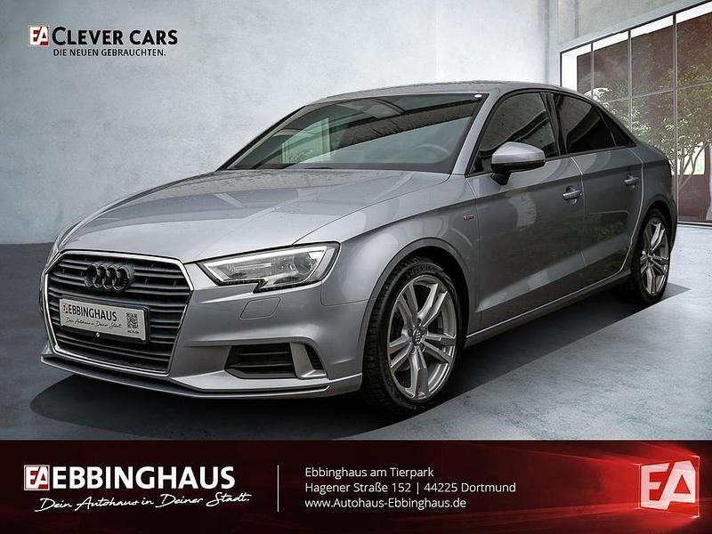Silber Gebraucht 2018 Audi A3 S-Line Limousine | 19.450 € (Guter Preis) - Bild 1/4