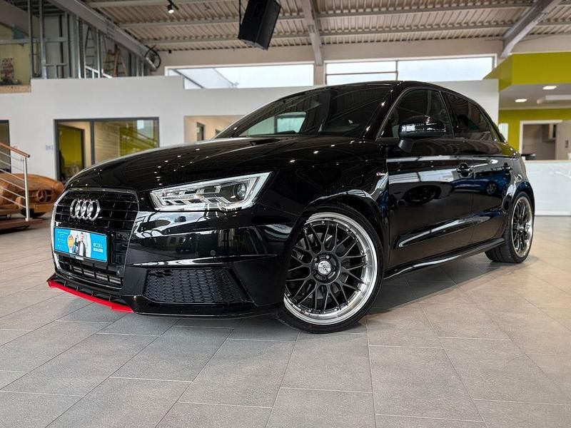 Schwarz Gebraucht 2018 Audi A1 Sportback S-Line Kleinwagen | 15.795 € (Fairer Preis) - Bild 1/4