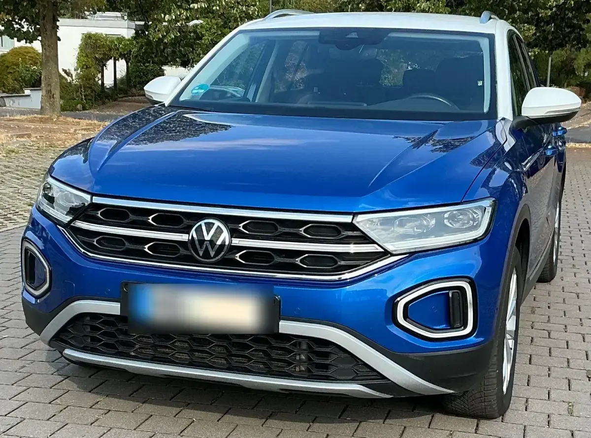 Gebraucht VW T-Roc Style 150 PS (110 kW) 2022 Blau SUV