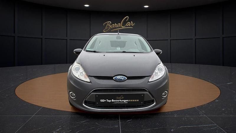 Gebraucht Ford Fiesta Titanium 97 PS (71 kW) 2008 Schwarz Kleinwagen