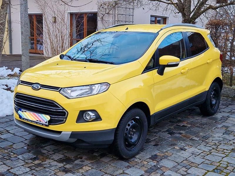 Gebraucht Ford Ecosport Titanium 111 PS (81 kW) 2016 Gelb SUV