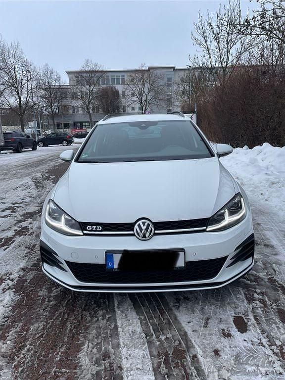 Gebraucht VW Golf VII GTD 184 PS (135 kW) 2017 Weiß Kombi
