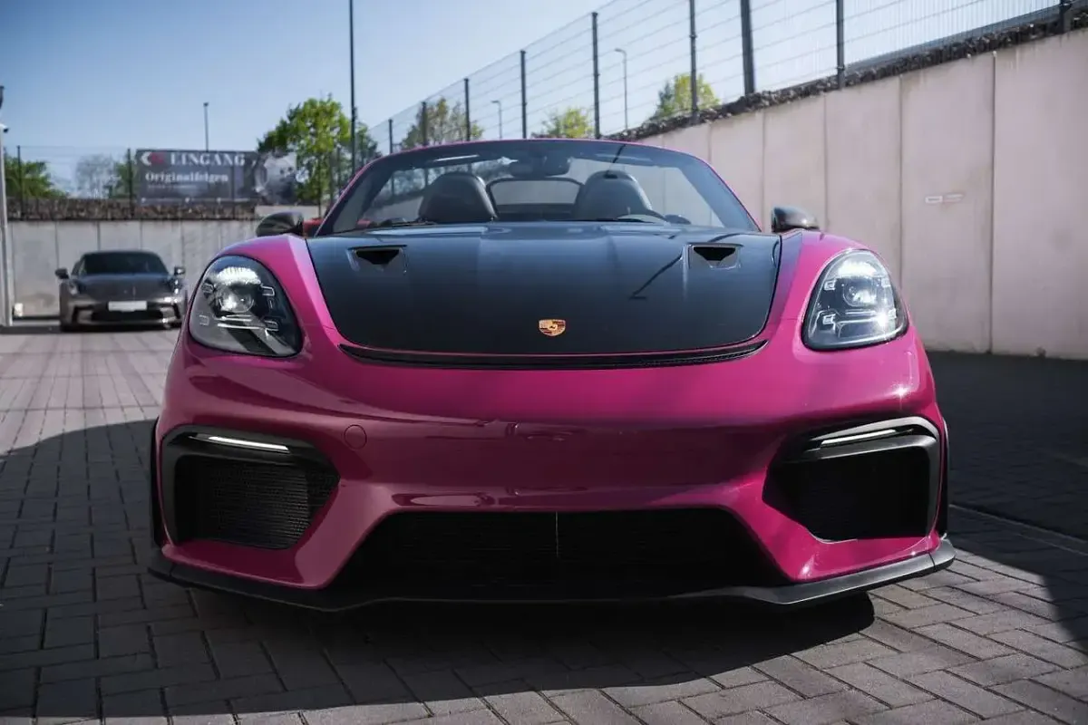 Neu Porsche 718 Boxster 500 PS (367 kW) 2025 Sternrubin neo Cabrio