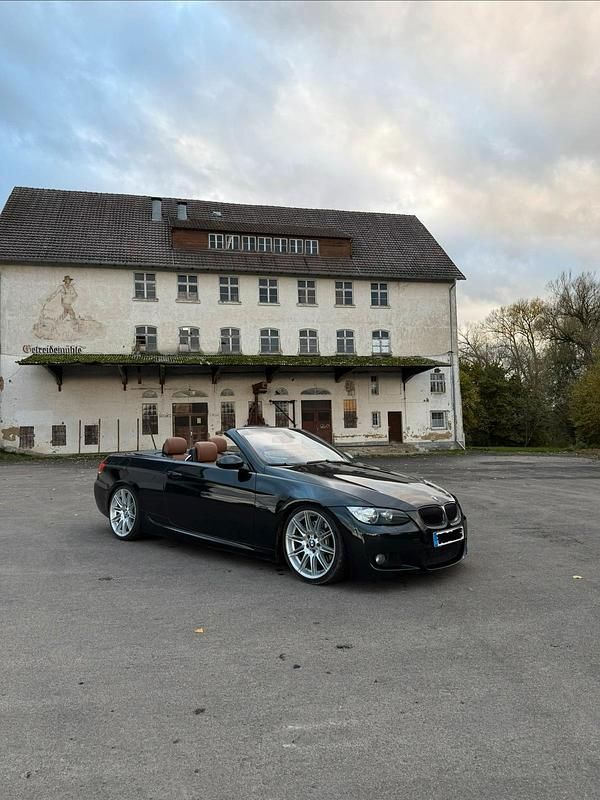 Schwarz Gebraucht 2008 BMW 335 Cabriolet M Sport Cabrio | 12.500 € (Guter Preis) - Bild 1/4