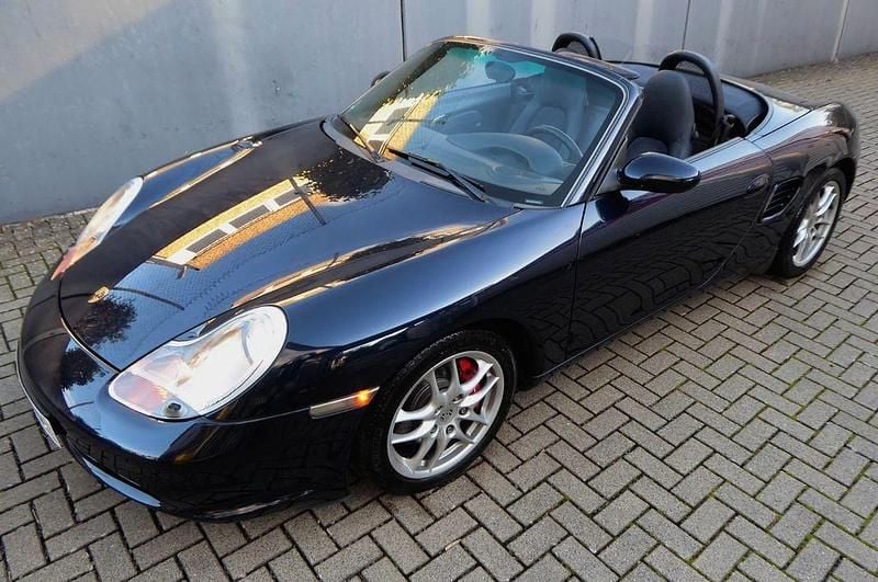 Blau Gebraucht 2003 Porsche Boxster S Cabrio | 18.500 € (Superpreis) - Bild 1/4