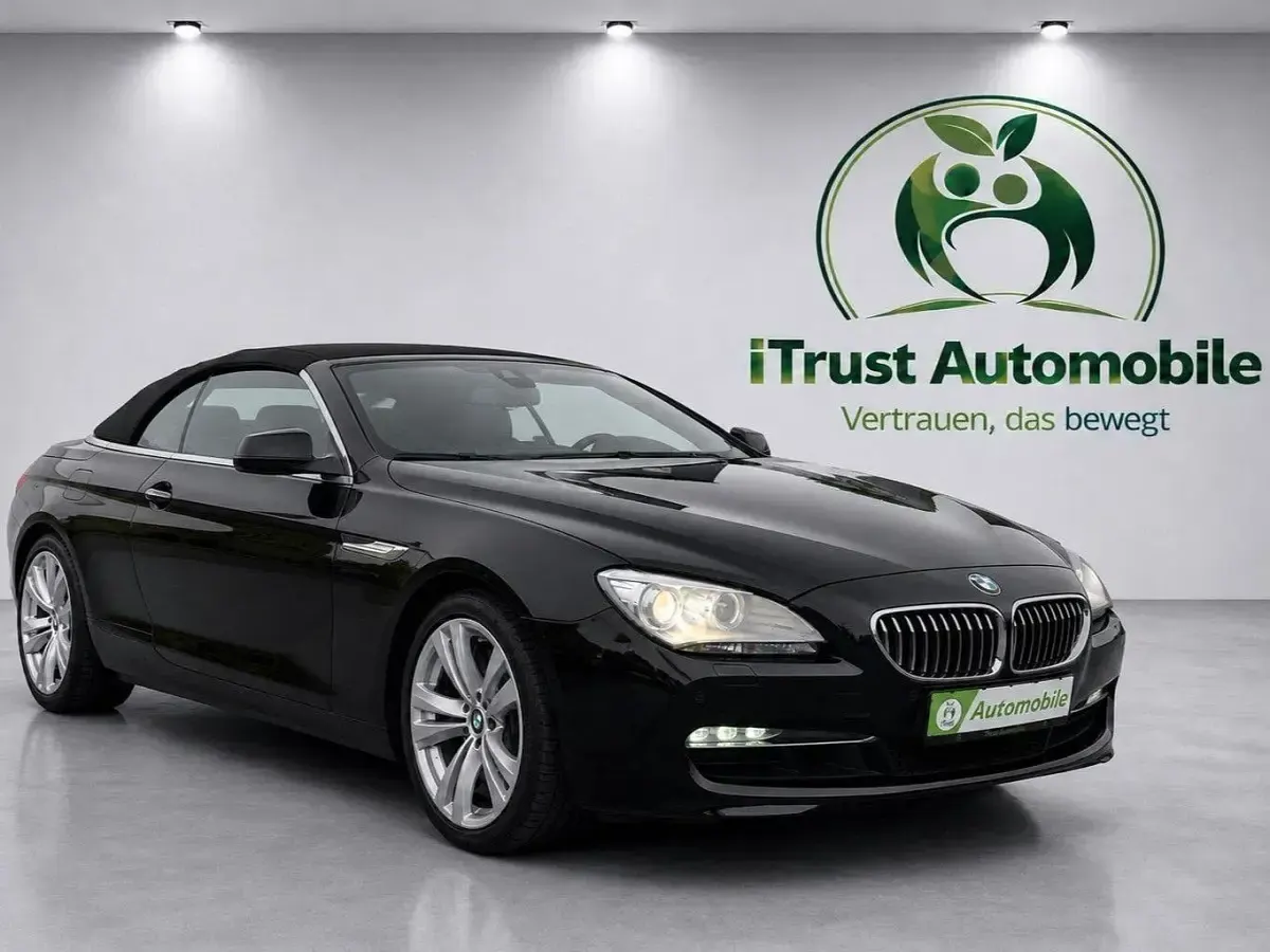 Gebraucht BMW 640 Cabriolet Performance 313 PS (230 kW) 2015 Schwarz Cabrio