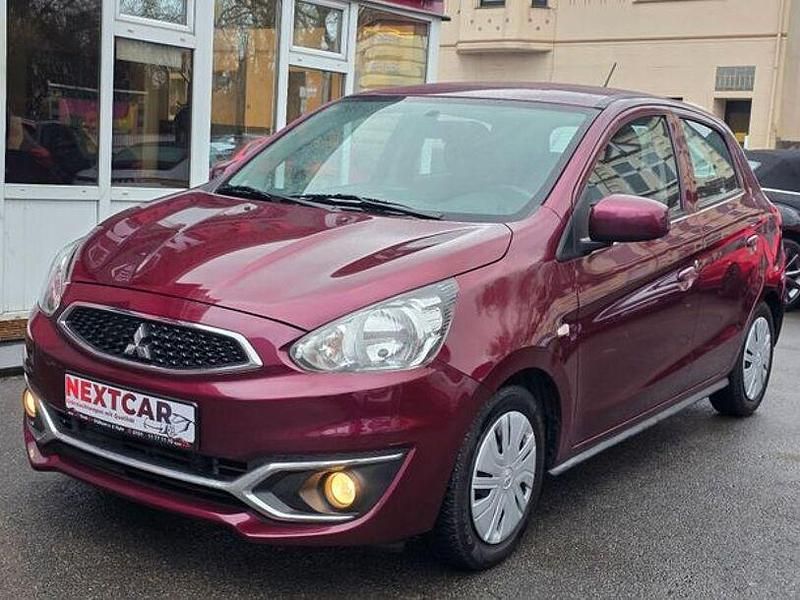Gebraucht Mitsubishi Space Star Diamant Edition 71 PS (52 kW) 2016 Rot Kleinwagen